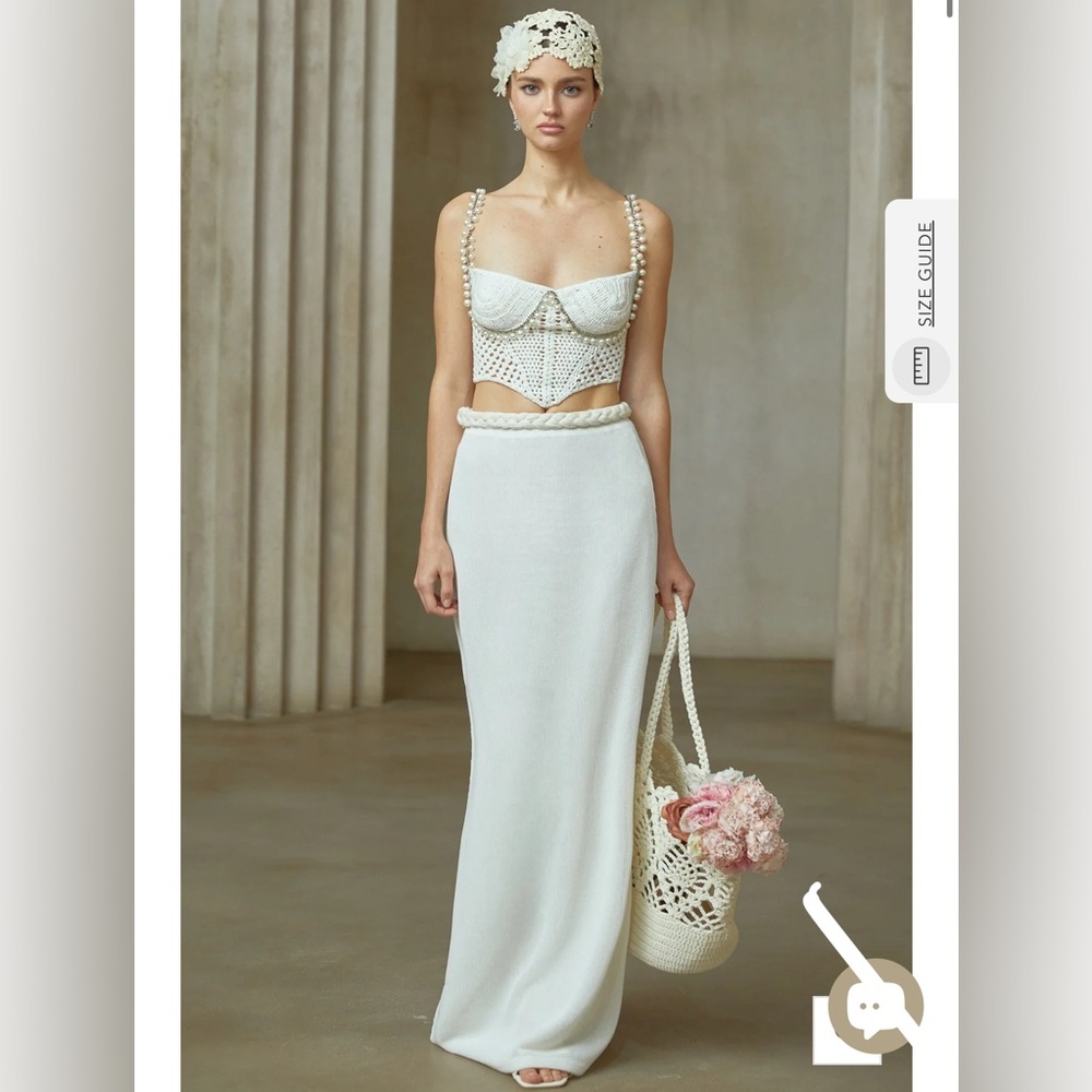 Prunelle Crochet Knit Two Piece Set from Miss Rosier